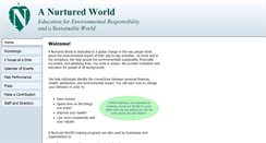 Desktop Screenshot of nurturedworld.org