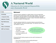 Tablet Screenshot of nurturedworld.org